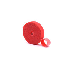Заредете изображение във визуализатора на галерията – Cables organizer velcro roll 1 metre red
