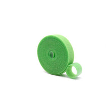 Заредете изображение във визуализатора на галерията – Cables organizer velcro roll 1 metre green
