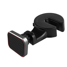 Заредете изображение във визуализатора на галерията – Magnetic car holder headrest mount Type 2 black-red
