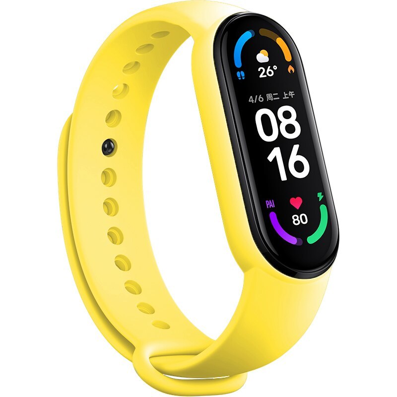 Wristband for Xiaomi Mi Band 5/6 yellow