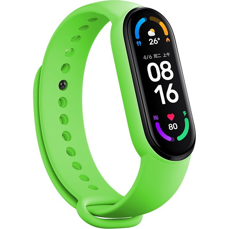 Wristband for Xiaomi Mi Band 5/6 green