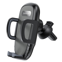 Заредете изображение във визуализатора на галерията – Borofone Car holder BH52 Windy air vent mount black
