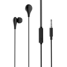 Заредете изображение във визуализатора на галерията – Borofone Earphones BM24 Milo with microphone black
