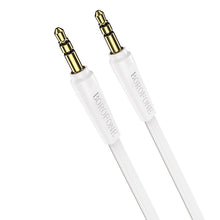 Заредете изображение във визуализатора на галерията – Borofone Cable BL6 - jack 3,5mm to jack 3,5mm - 1 metr white
