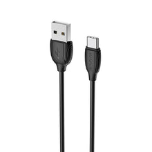 Заредете изображение във визуализатора на галерията – Borofone Cable BX19 Benefit - USB to Type C - 3A 1 metre black
