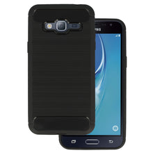 Заредете изображение във визуализатора на галерията – Back Case CARBON for SAMSUNG GALAXY J3 2016 Black
