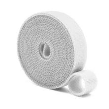 Заредете изображение във визуализатора на галерията – Cables organizer velcro roll 5 metres white
