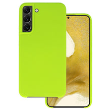 Заредете изображение във визуализатора на галерията – Vennus Case Silicone Lite for Samsung Galaxy S22 Plus light green
