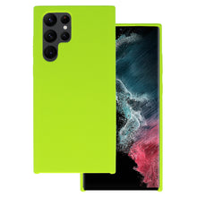 Заредете изображение във визуализатора на галерията – Vennus Case Silicone Lite for Samsung Galaxy S22 Ultra light green
