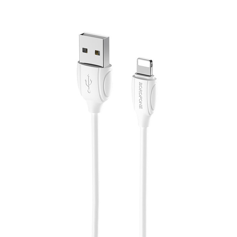 Borofone Cable BX19 Benefit - USB to Lightning - 2,4A 1 metre white