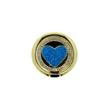 Заредете изображение във визуализатора на галерията – Ring HEART - Gold-blue
