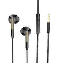 Заредете изображение във визуализатора на галерията – Borofone Earphones BM63 Melodic with microphone black
