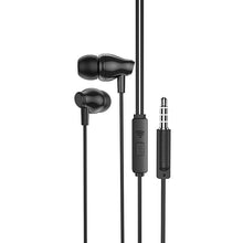 Заредете изображение във визуализатора на галерията – Borofone Earphones BM61 Wanderer with microphone black
