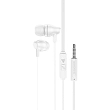 Заредете изображение във визуализатора на галерията – Borofone Earphones BM61 Wanderer with microphone white
