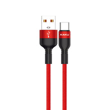 Заредете изображение във визуализатора на галерията – KAKU Cable KSC-431 Daoge - USB to Type C - 3,2A 1,2 metres red
