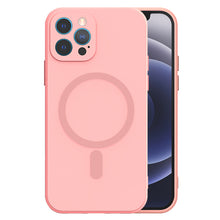 Заредете изображение във визуализатора на галерията – TEL PROTECT MagSilicone Case for Iphone 12 Light pink
