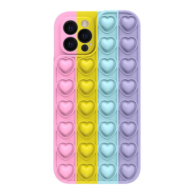Heart Pop It Case for Iphone 11 color 3