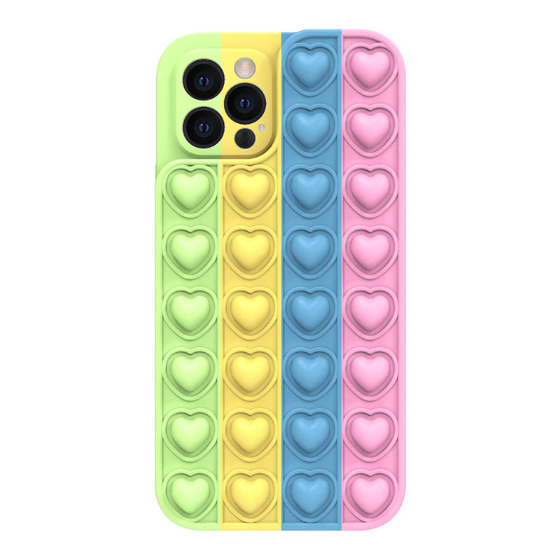 Heart Pop It Case for Iphone 11 color 4