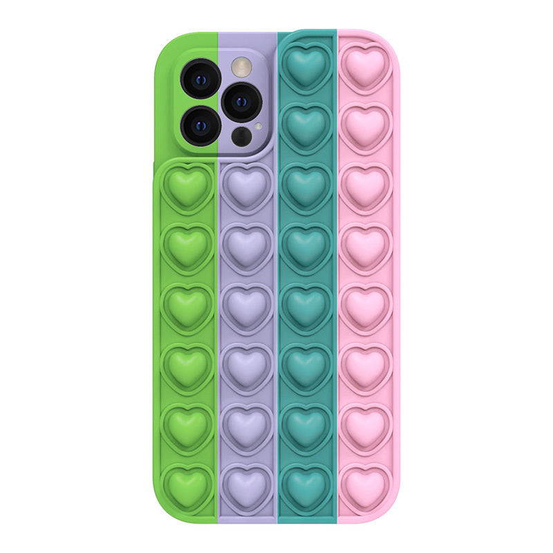 Heart Pop It Case for Samsung Galaxy A22 4G/M22 4G color 5