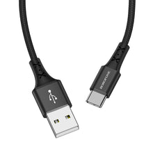 Заредете изображение във визуализатора на галерията – Borofone Cable BX20 Enjoy - USB to Type C - 2A 1 metre black
