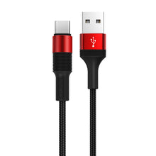 Заредете изображение във визуализатора на галерията – Borofone Cable BX21 Outstanding - USB to Type C - 3A 1 metre red
