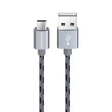 Заредете изображение във визуализатора на галерията – Borofone Cable BX24 Ring Current - USB to Micro USB - 2,4A 1 metre grey
