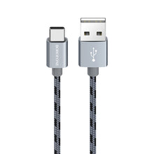 Заредете изображение във визуализатора на галерията – Borofone Cable BX24 Ring Current - USB to Type C - 3A 1 metre grey
