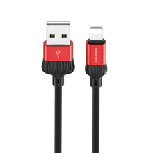 Заредете изображение във визуализатора на галерията – Borofone Cable BX28 Dignity - USB to Lightning - 2,4A 1 metre red
