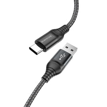 Заредете изображение във визуализатора на галерията – Borofone Cable BX56 Delightful - USB to Type C - 3A 1 metre black

