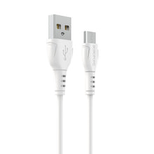 Заредете изображение във визуализатора на галерията – Borofone Cable BX51 Triumph - USB to Micro USB - 2,4A 1 metre white
