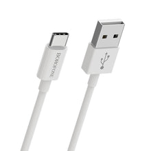 Заредете изображение във визуализатора на галерията – Borofone Cable BX22 Bloom - USB to Type C - 3A 1 metre white
