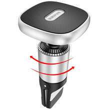 Заредете изображение във визуализатора на галерията – Borofone Car holder BH44 Smart magnetic, air vent mount black-silver
