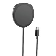 Заредете изображение във визуализатора на галерията – Borofone Wireless induction charger BQ12 Core magnetic 15W black
