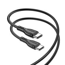 Заредете изображение във визуализатора на галерията – Borofone Cable BX51 Triumph - Type C to Type C - 60W 1 metre black
