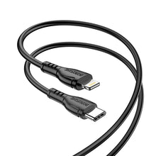 Заредете изображение във визуализатора на галерията – Borofone Cable BX51 Triumph - Type C to Lightning - 2,4A 1 metre black
