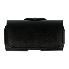 Заредете изображение във визуализатора на галерията – WONDER Belt Holster (SIZE 13) for Iphone 7/8/11 Pro/12 Mini/13 Mini/SE 2020/SE 2022/X/XS black, leather
