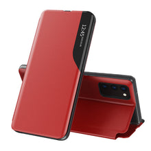 Заредете изображение във визуализатора на галерията – Smart View Case for Xiaomi Redmi Note 11 5G/Poco M4 Pro 5G red
