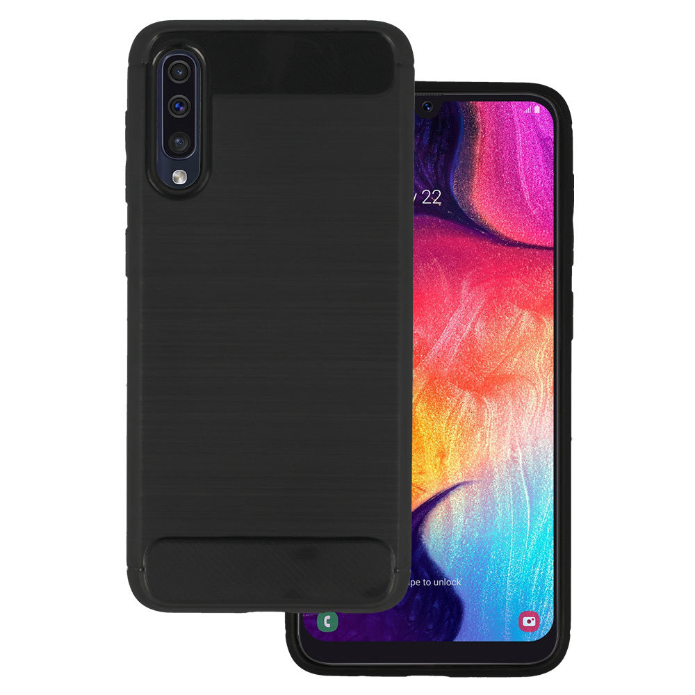 Back Case CARBON for SAMSUNG GALAXY A30S/A50 Black