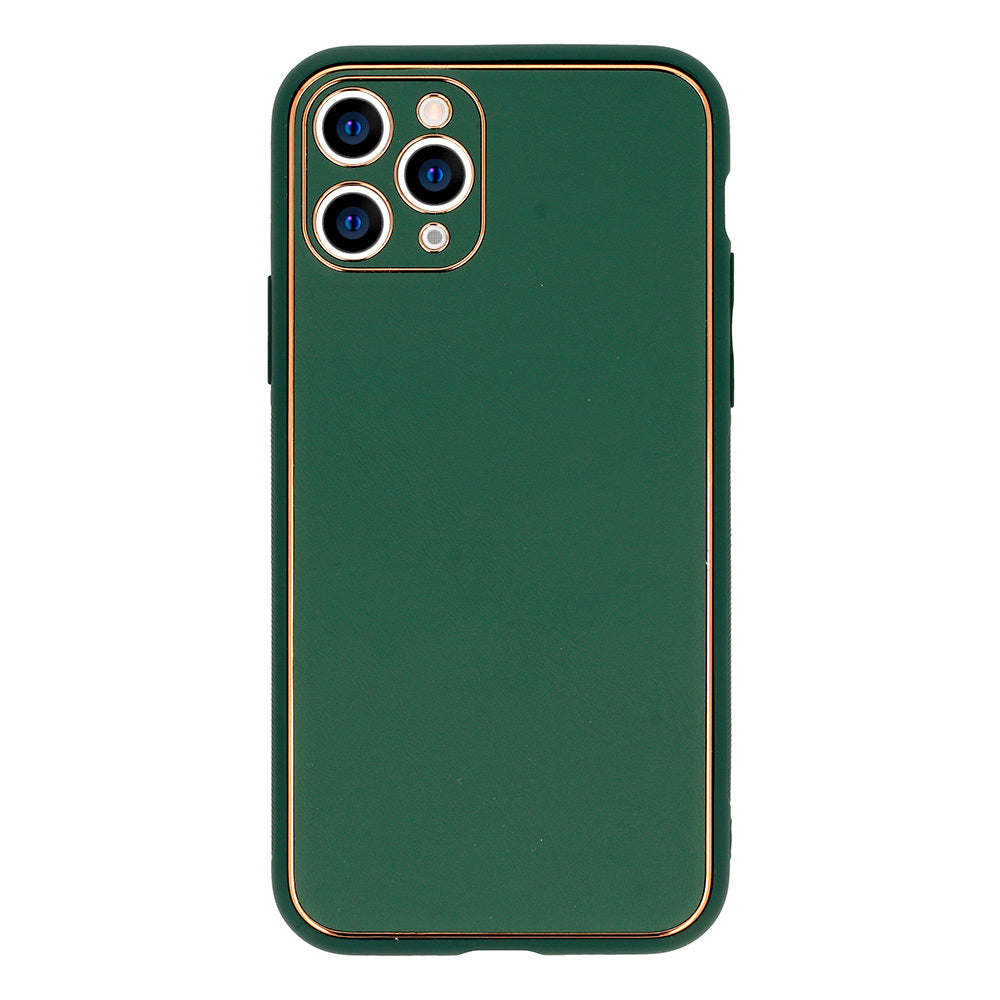 TEL PROTECT Luxury Case for Samsung Galaxy A51 Dark green