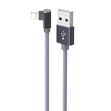 Заредете изображение във визуализатора на галерията – Borofone Cable BX26 Express - USB to Lightning - angled 2,4A 1 metre grey
