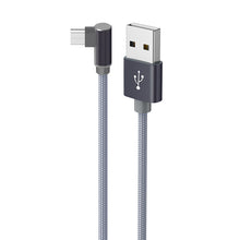 Заредете изображение във визуализатора на галерията – Borofone Cable BX26 Express - USB to Micro USB - angled 2,4A 1 metre grey
