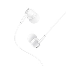 Заредете изображение във визуализатора на галерията – Borofone Earphones BM51 Hoary with microphone white
