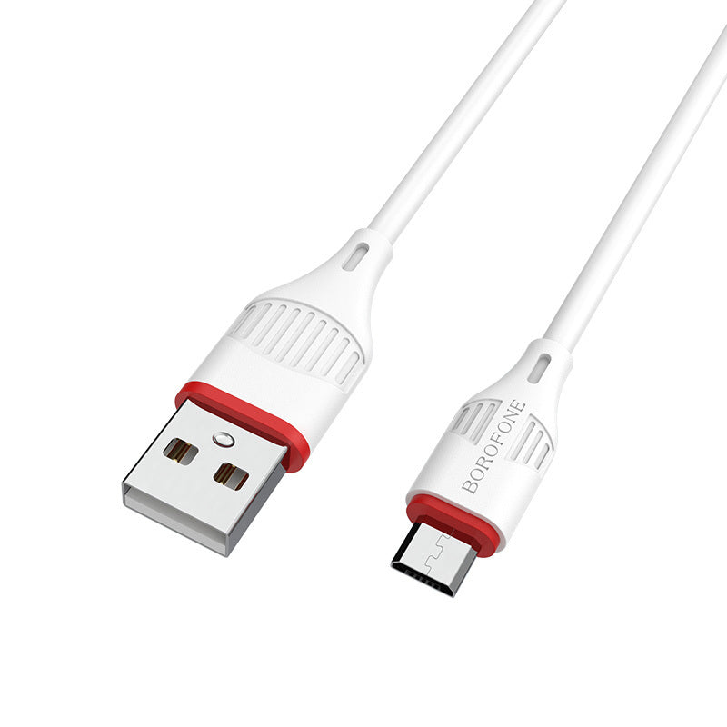 Borofone Cable BX17 Enjoy - USB to Micro USB - 2A 1 metre white