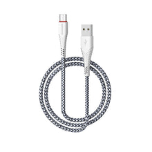 Заредете изображение във визуализатора на галерията – Borofone Cable BX25 Powerful - USB to Type C - 3A 1 metre white
