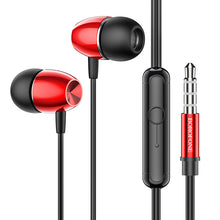 Заредете изображение във визуализатора на галерията – Borofone Earphones BM57 Platinum red
