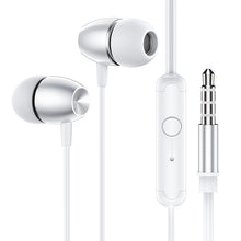 Заредете изображение във визуализатора на галерията – Borofone Earphones BM57 Platinum silver
