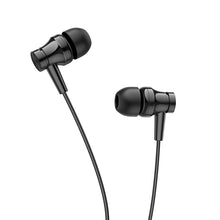 Заредете изображение във визуализатора на галерията – Borofone Earphones BM67 Talent with microphone black
