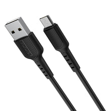 Заредете изображение във визуализатора на галерията – Borofone Cable BX16 Easy - USB to Micro USB - 2A 1 metre black
