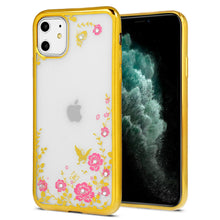 Заредете изображение във визуализатора на галерията – Back Case DIAMOND FLOWER for Iphone X/XS gold

