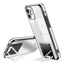 Заредете изображение във визуализатора на галерията – Tel Protect Kickstand Luxury Case for Iphone 11 Black
